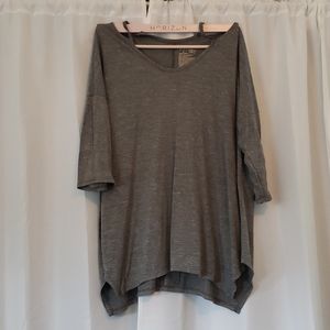 Terra & Sky gray top